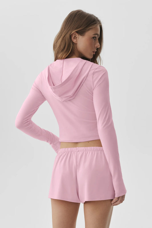 Soft Fitted Full-Zip Hoodie